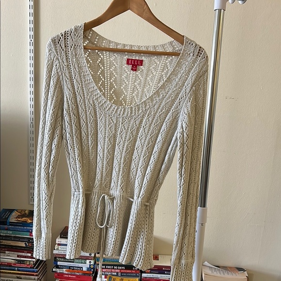 Elle Cream Knit Sweater - Picture 3 of 8
